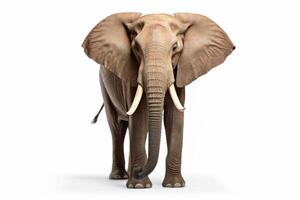 AI generated African elephant clipart photo