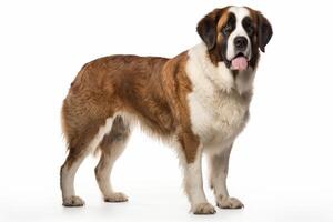 AI generated saint Bernard dog clipart photo