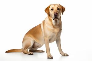 AI generated labrador dog clipart photo