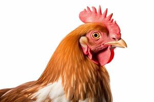 AI generated rooster illustration clipart photo