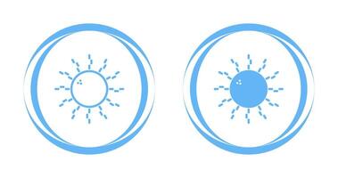 icono de vector de sol