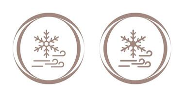 icono de vector de copo de nieve