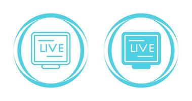 Live Stream Vector Icon