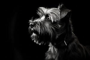 AI generated terrier dog clipart photo