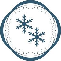 Snowflakes Vector Icon