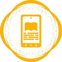 E book Reader Vector Icon