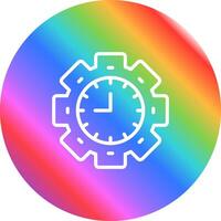 icono de vector de tiempo