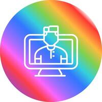 Computer Vector Icon