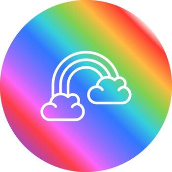 Rainbow Vector Icon