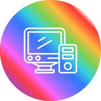 Desktop Vector Icon