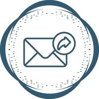 Email Forwarding Vector Icon