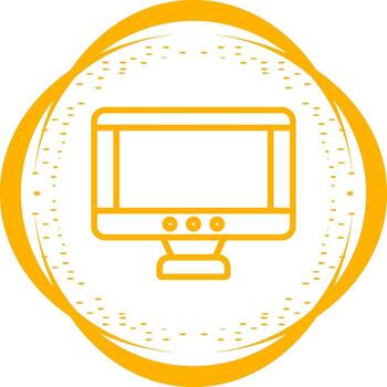Monitor Vector Icon