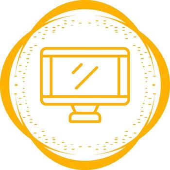 Monitor Vector Icon