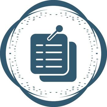 Document Annotation Vector Icon