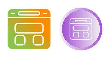 Browser Vector Icon