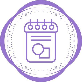 icono de vector de regla triangular