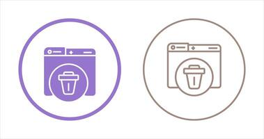 Trash Can Vector Icon