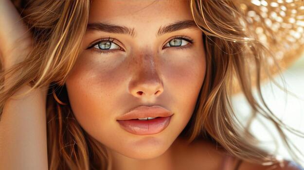 AI Generated Halloween design with pumpkins photo