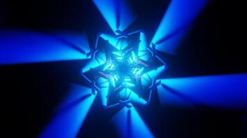 Pulsating neon strobes create an entrancing psychedelic VJ Loop. video