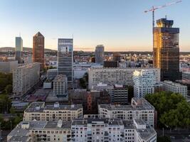 Lyon City Skyline - France photo