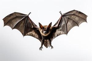 AI generated Bat on fly photo