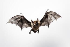 AI generated Bat on fly photo