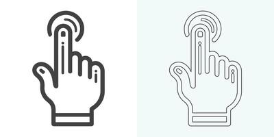 Hand-click icon set. pointer icon vectors. hand cursor icon click. pointer icon vector. hand cursor icon vector