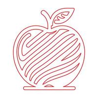 manzana vector icono. manzana icono colocar. manzana símbolos para tu web diseño. icono logo, aplicación, ui manzana icono vector ilustración