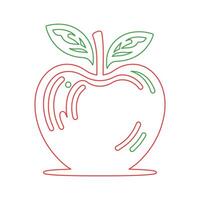 manzana vector icono. manzana icono colocar. manzana símbolos para tu web diseño. icono logo, aplicación, ui manzana icono vector ilustración