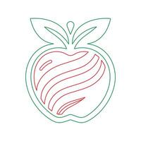 manzana vector icono. manzana icono colocar. manzana símbolos para tu web diseño. icono logo, aplicación, ui manzana icono vector ilustración