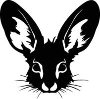 bilby  silhouette portrait vector