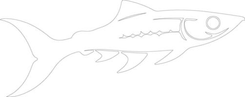 gar   outline silhouette vector