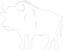 warthog outline silhouette vector