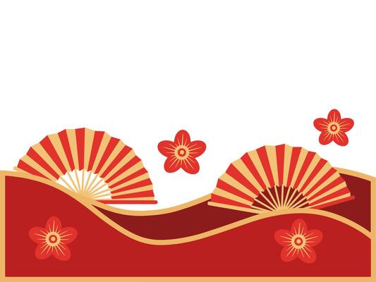 Chinese New Year Frame Border Background