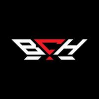 BCH letter logo vector design, BCH simple and modern logo. BCH luxurious alphabet design