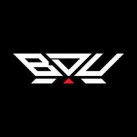 BDU letter logo vector design, BDU simple and modern logo. BDU luxurious alphabet design