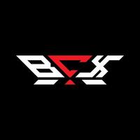 bcx letra logo vector diseño, bcx sencillo y moderno logo. bcx lujoso alfabeto diseño
