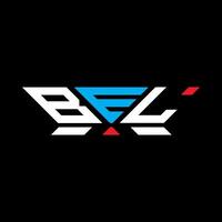 BEL letter logo vector design, BEL simple and modern logo. BEL luxurious alphabet design