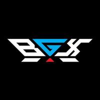 BGX letter logo vector design, BGX simple and modern logo. BGX luxurious alphabet design
