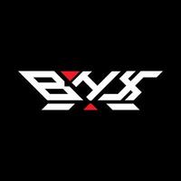 BHX letter logo vector design, BHX simple and modern logo. BHX luxurious alphabet design