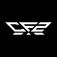 CFZ letter logo vector design, CFZ simple and modern logo. CFZ luxurious alphabet design