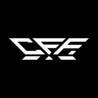 CFF letter logo vector design, CFF simple and modern logo. CFF luxurious alphabet design