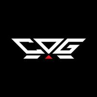 COG letter logo vector design, COG simple and modern logo. COG luxurious alphabet design