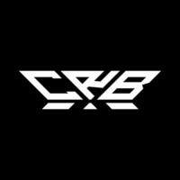 CRB letra logo vector diseño, CRB sencillo y moderno logo. CRB lujoso alfabeto diseño