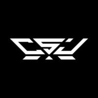 CSJ letter logo vector design, CSJ simple and modern logo. CSJ luxurious alphabet design