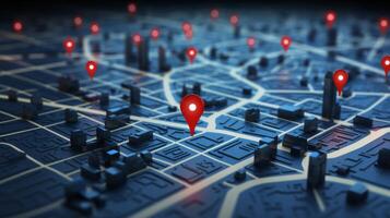 AI generated how geolocation helps small and medium sized business photo