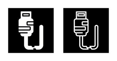 roto cable vector icono