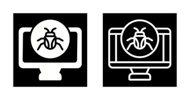 icono de vector de computadora