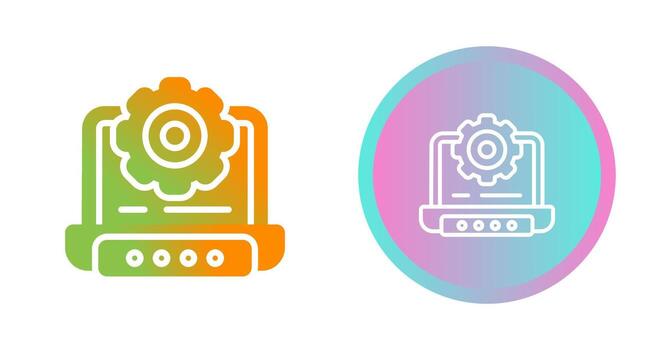 icono de vector de configuración