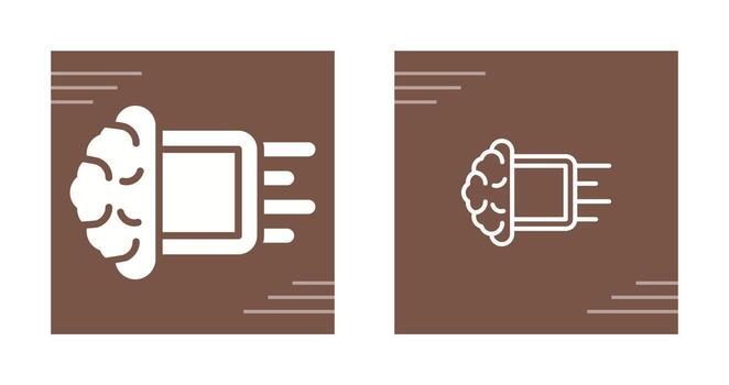 Machine Learning Vector Icon